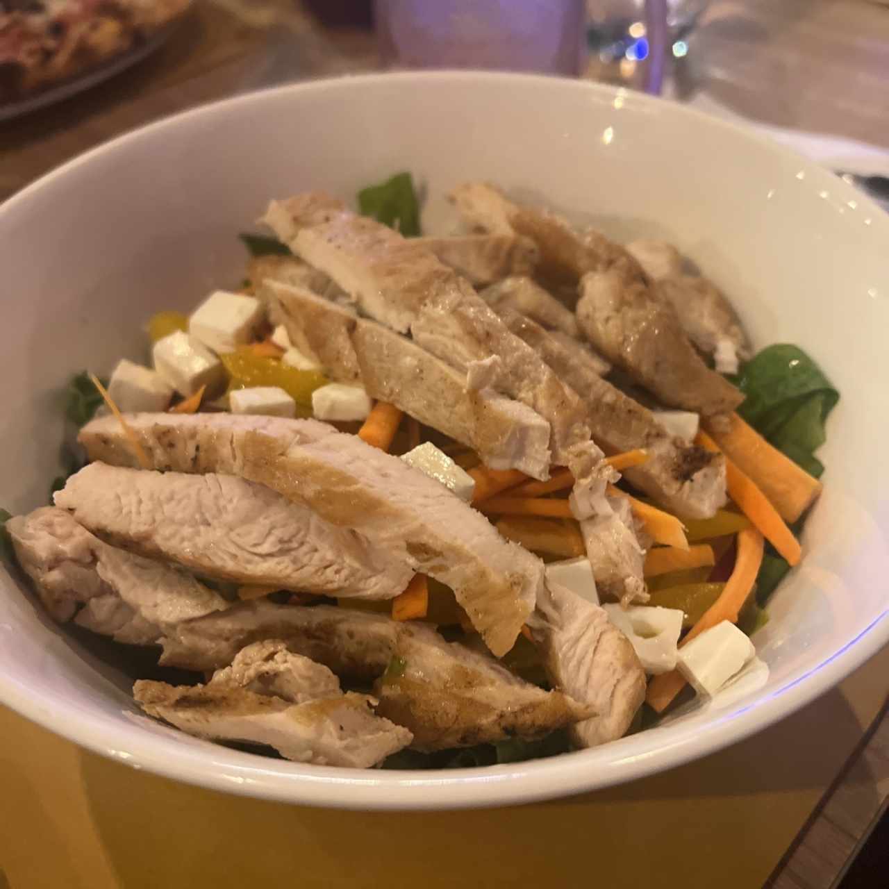 Ensalada mixta con pollo