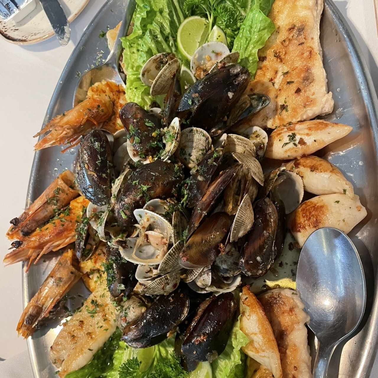 Parrillada de mariscos