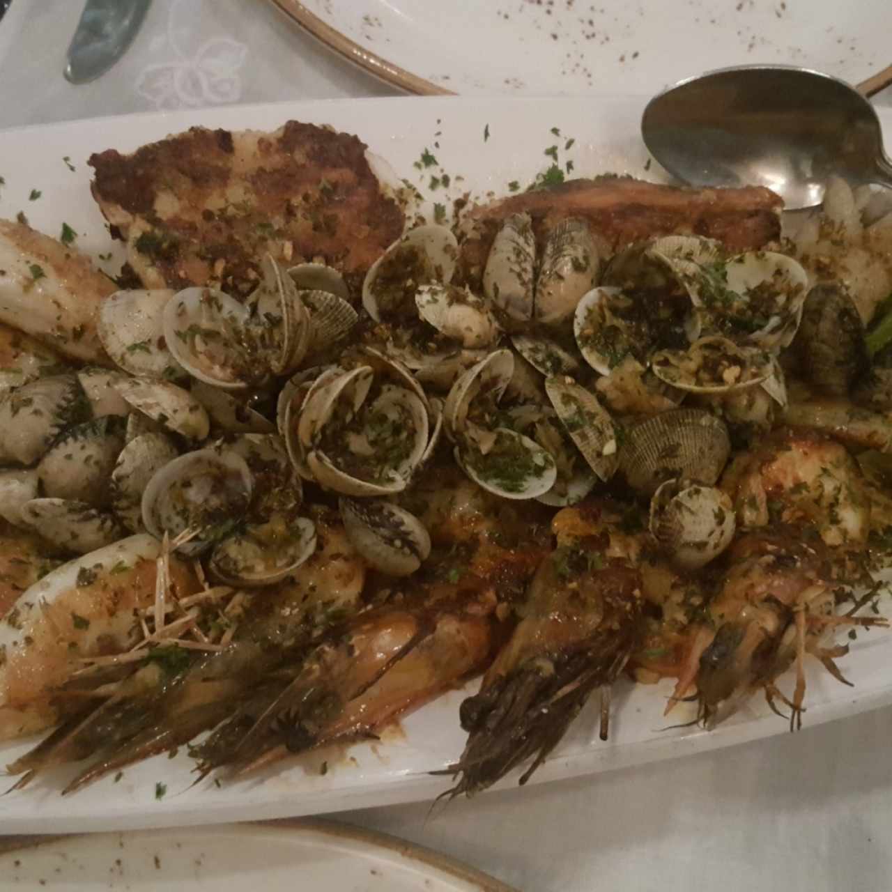 Parrillada de mariscos