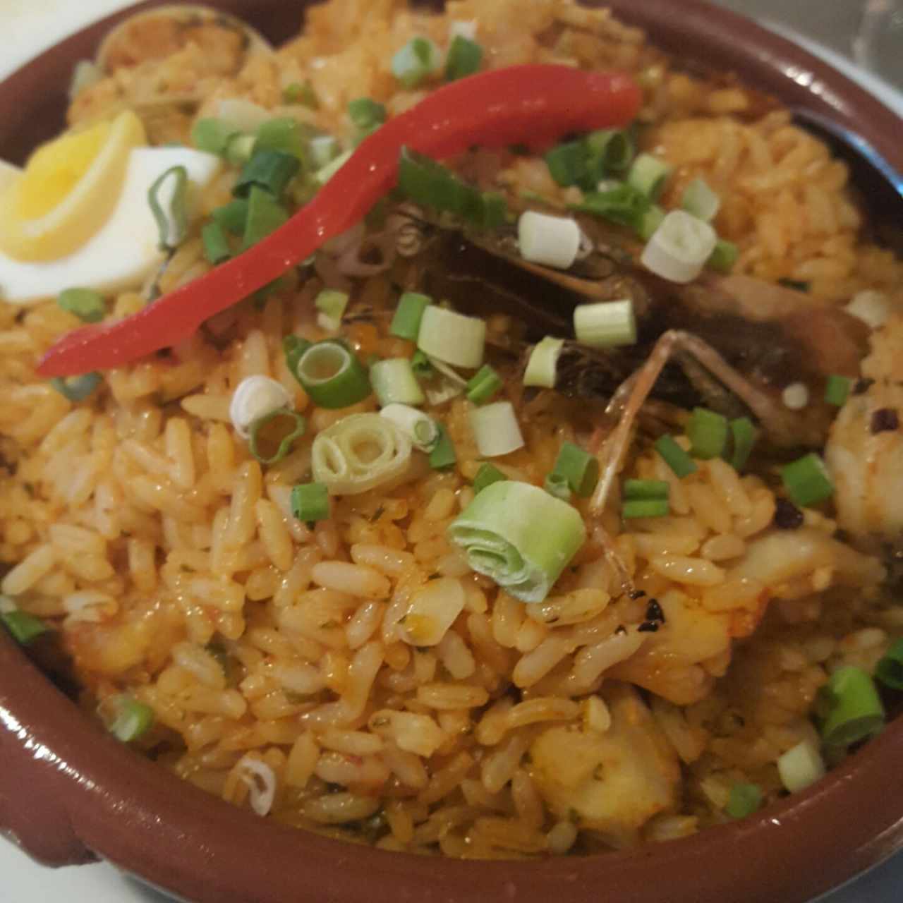 paella de mariscos