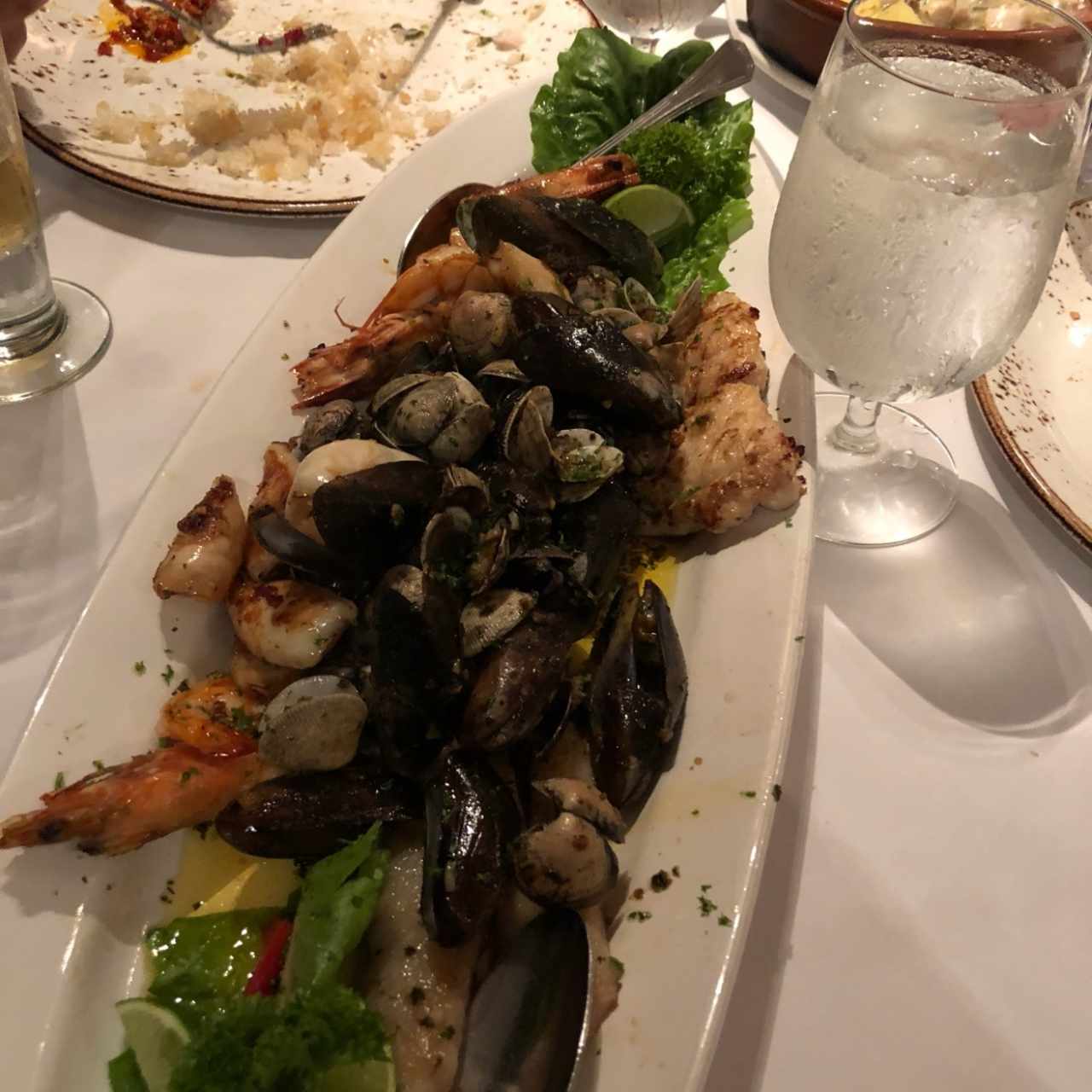 parrilla de mariscos