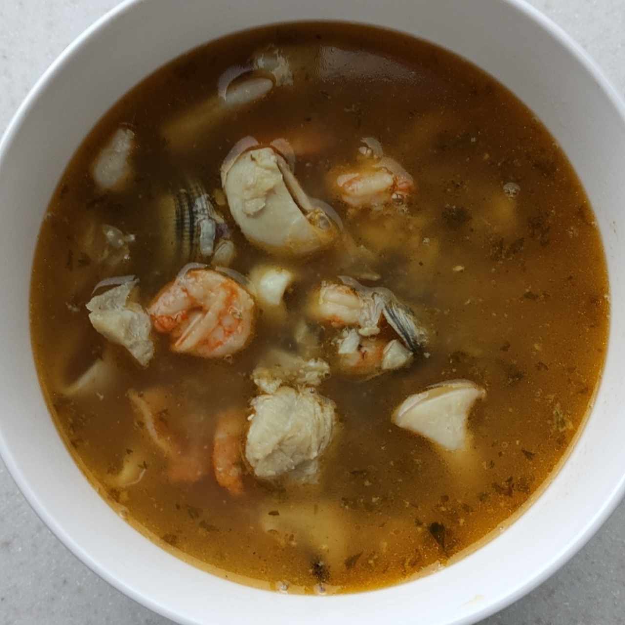 Sopa de Mariscos