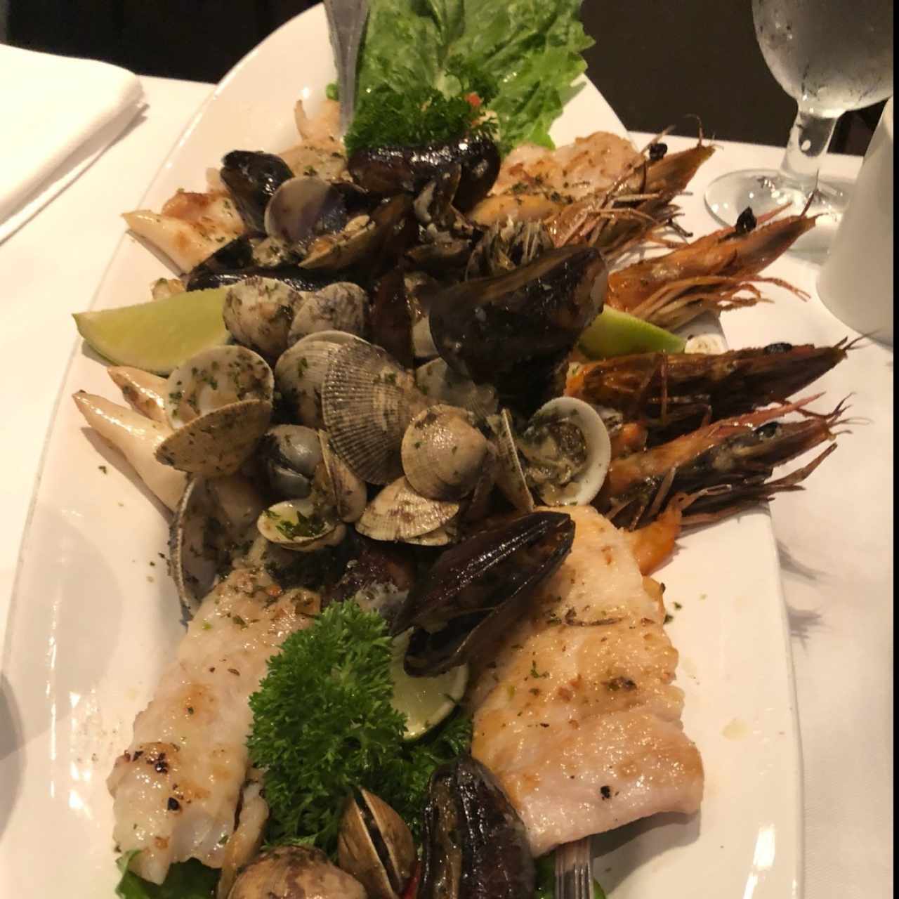 parrillada de mariscos