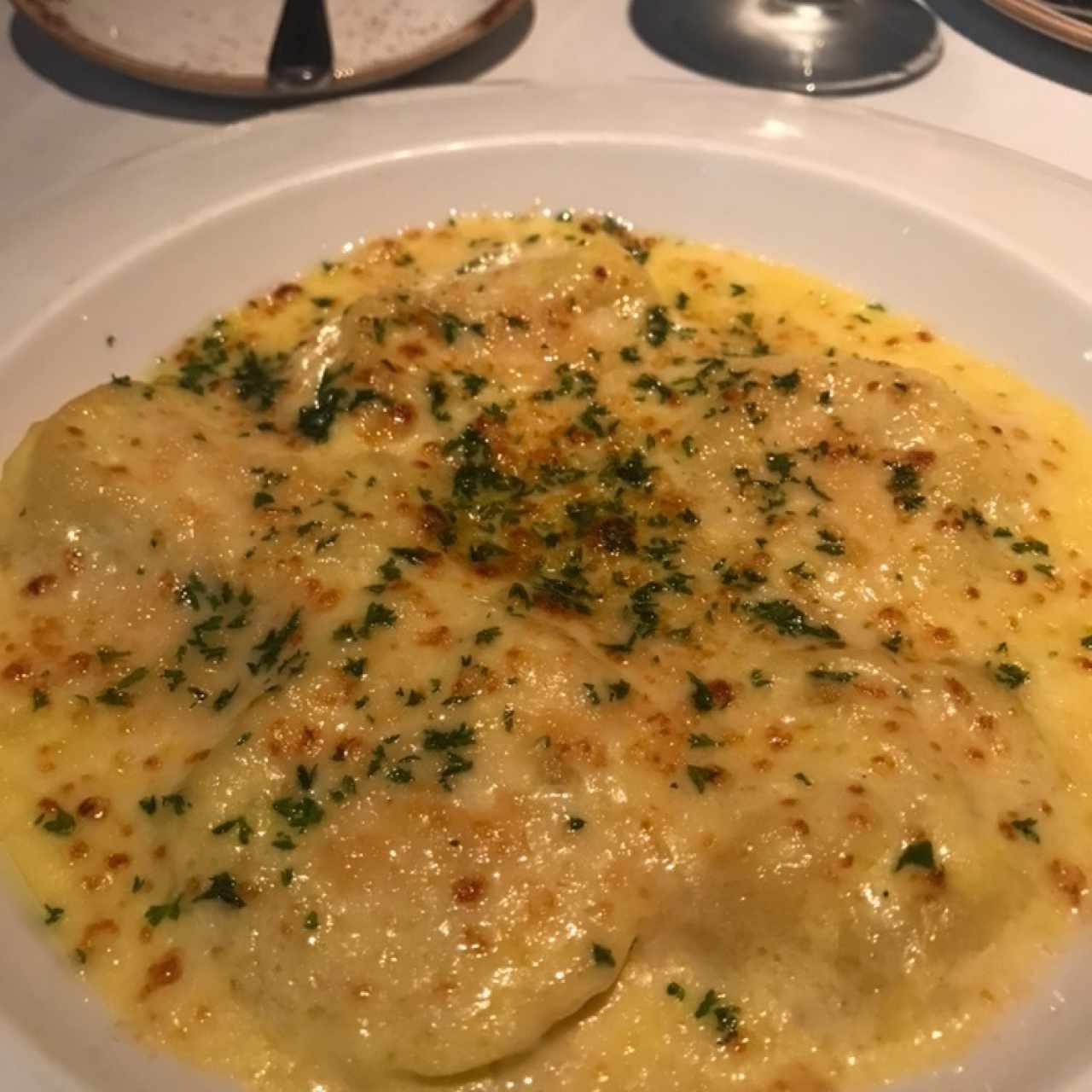 raviolis de langosta