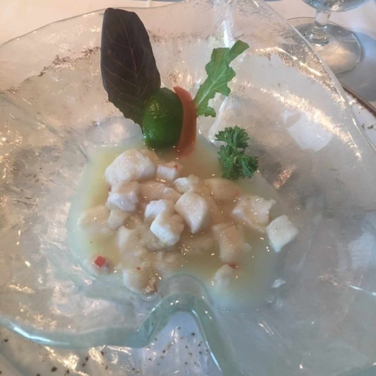 ceviche de corvina