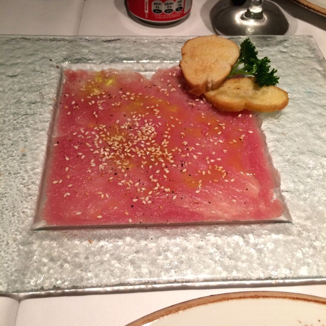 Entradas Frías - Carpaccio De Atún