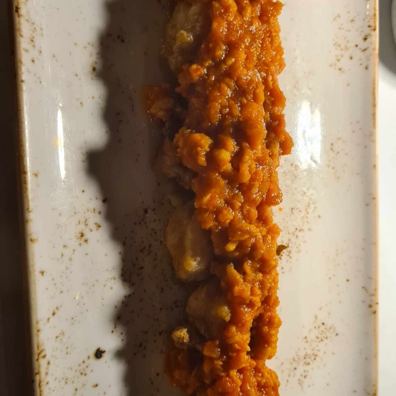 Langostinos Rebozados, Cubiertos en Salsa de Langosta y Jerez