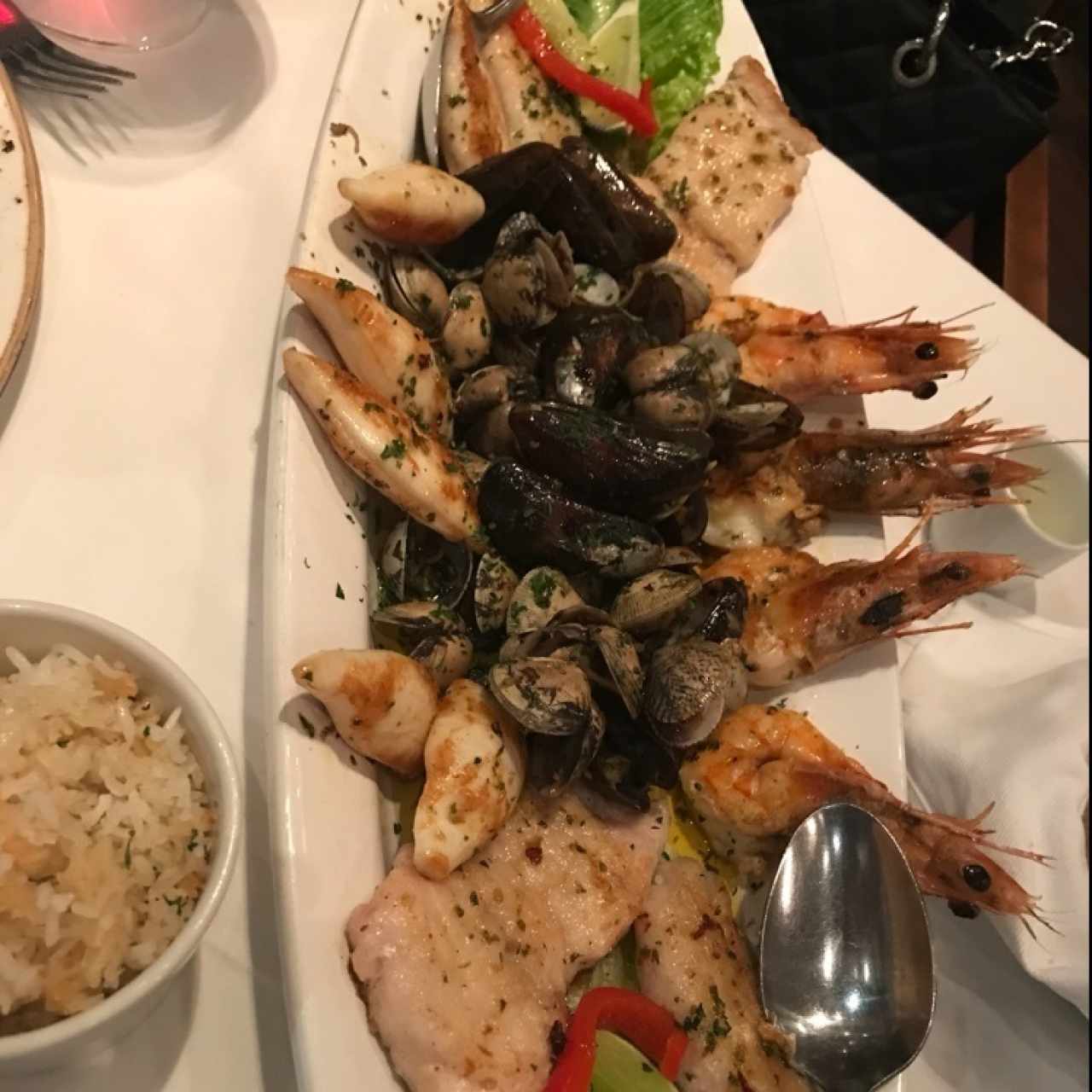 partillada de mariscos! deliciosa 