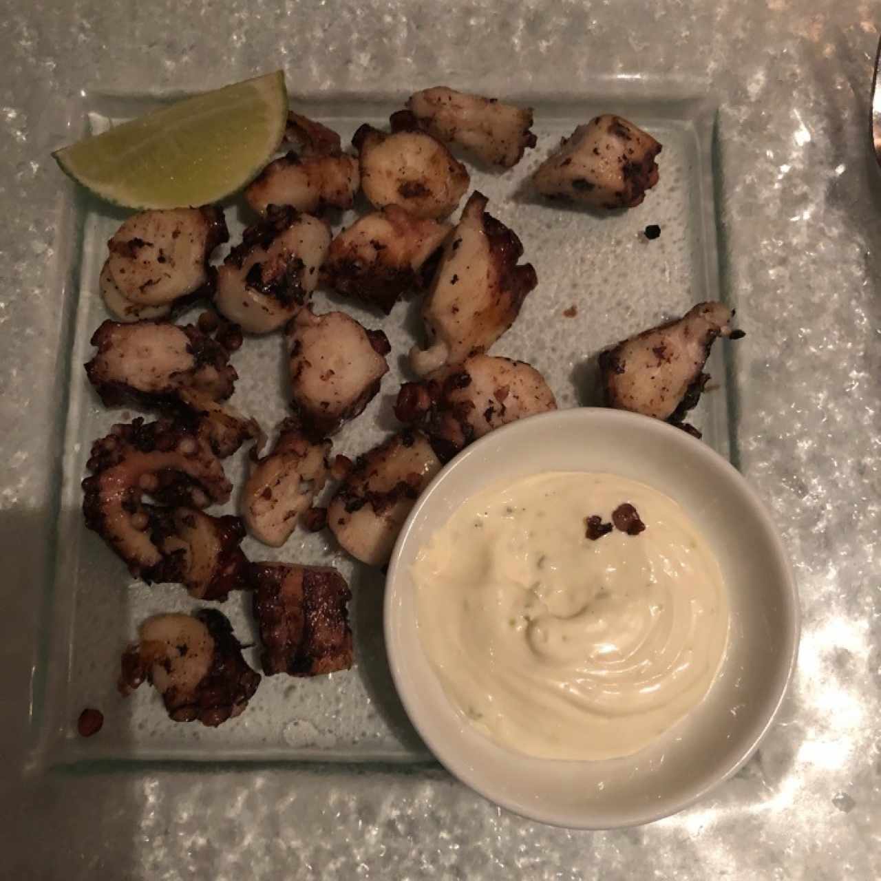 pulpo a la plancha