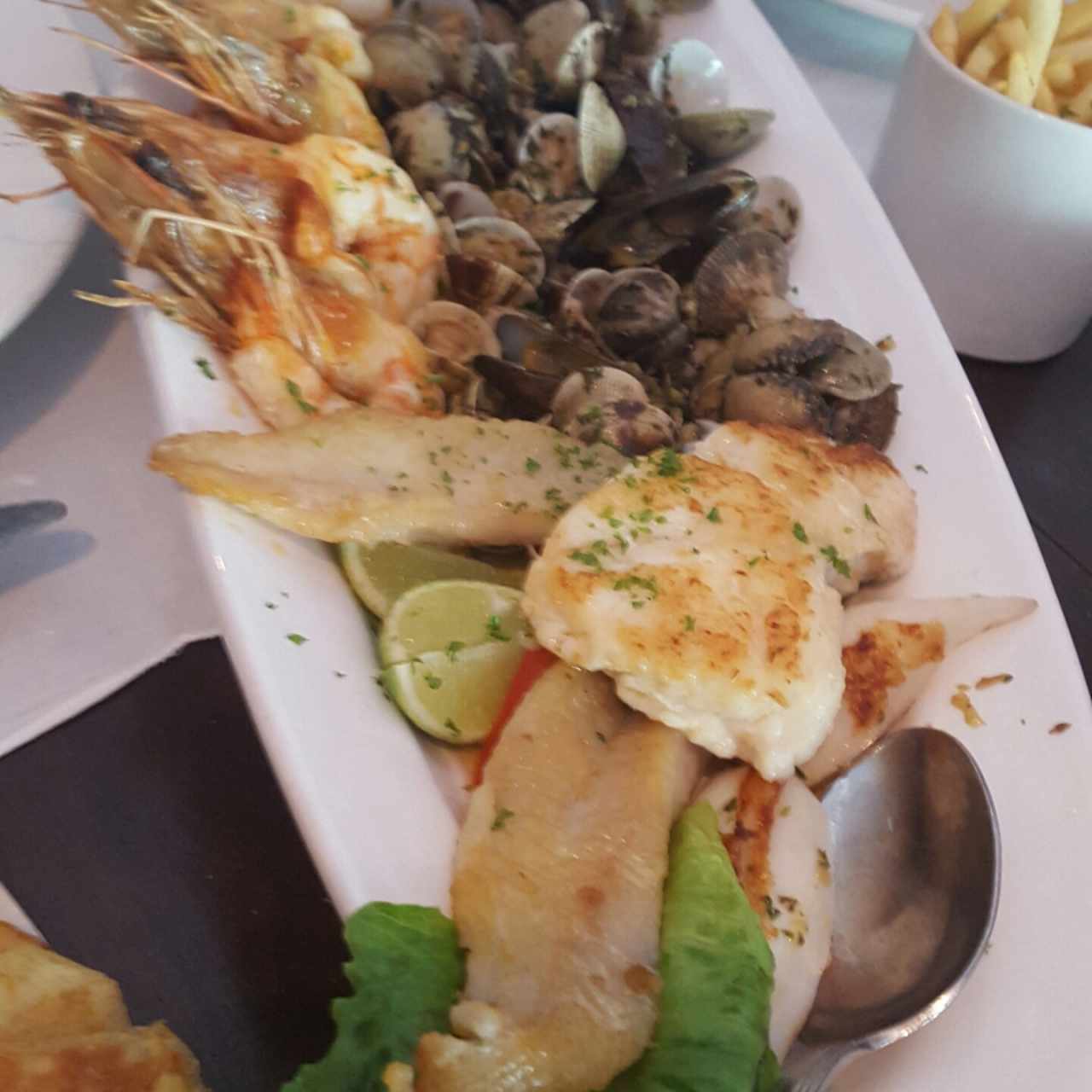 Parrillada de mariscos (para 2 personas)