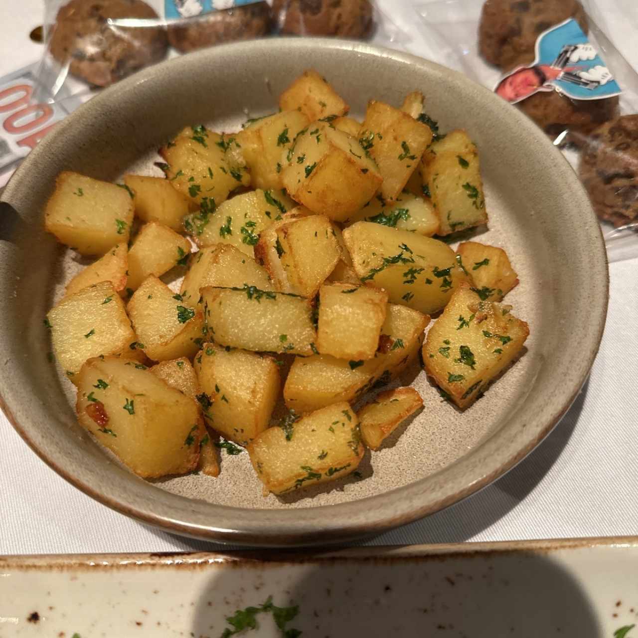 Papas salteada