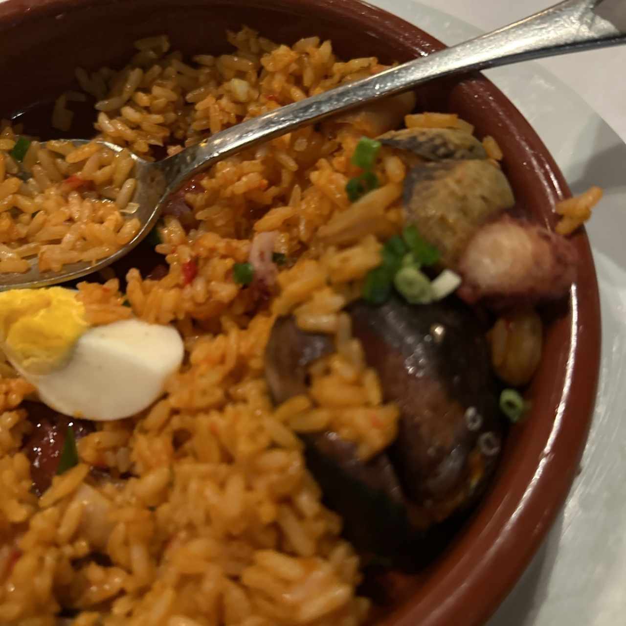 Platos Fuertes - Paella de Mariscos