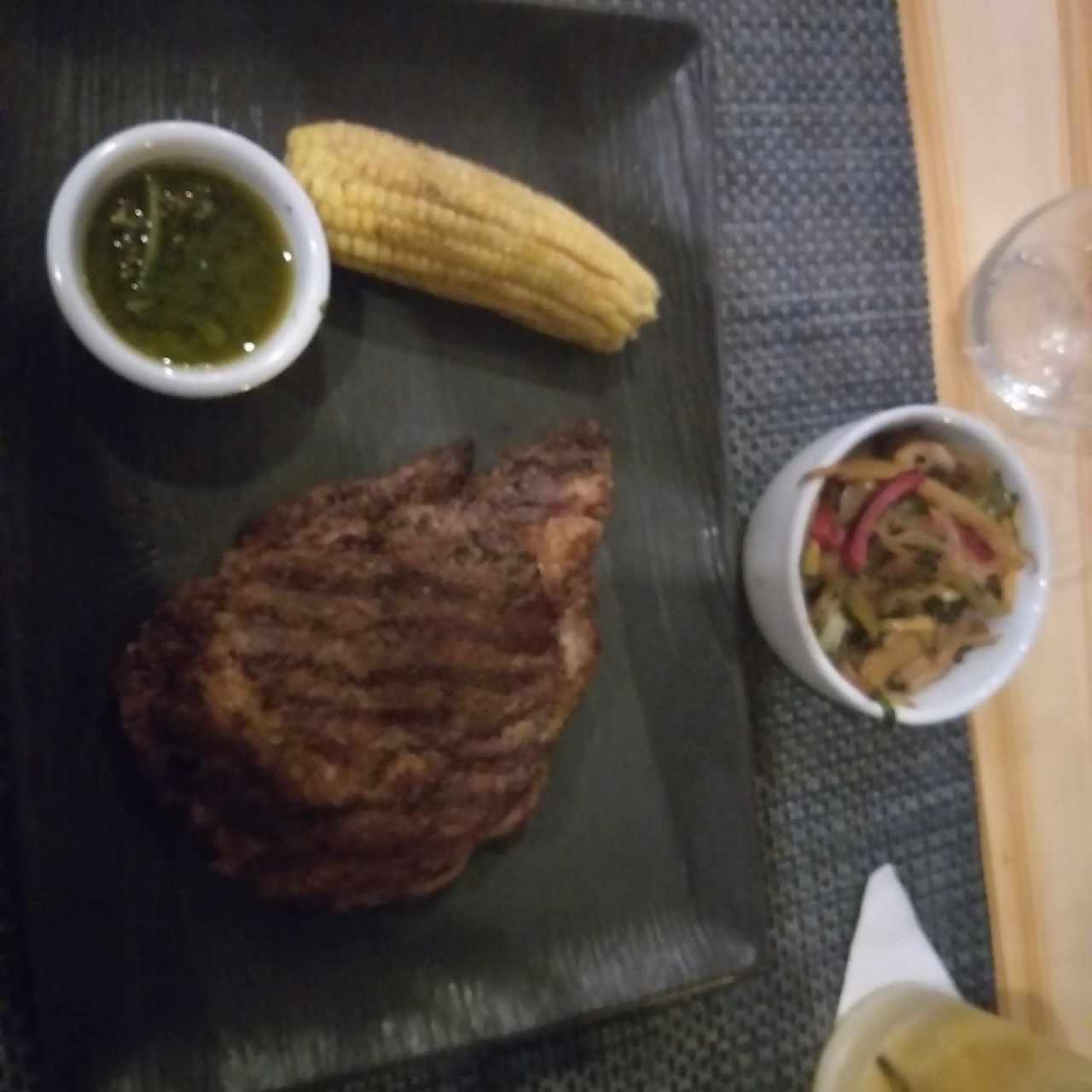 Rib eye steak