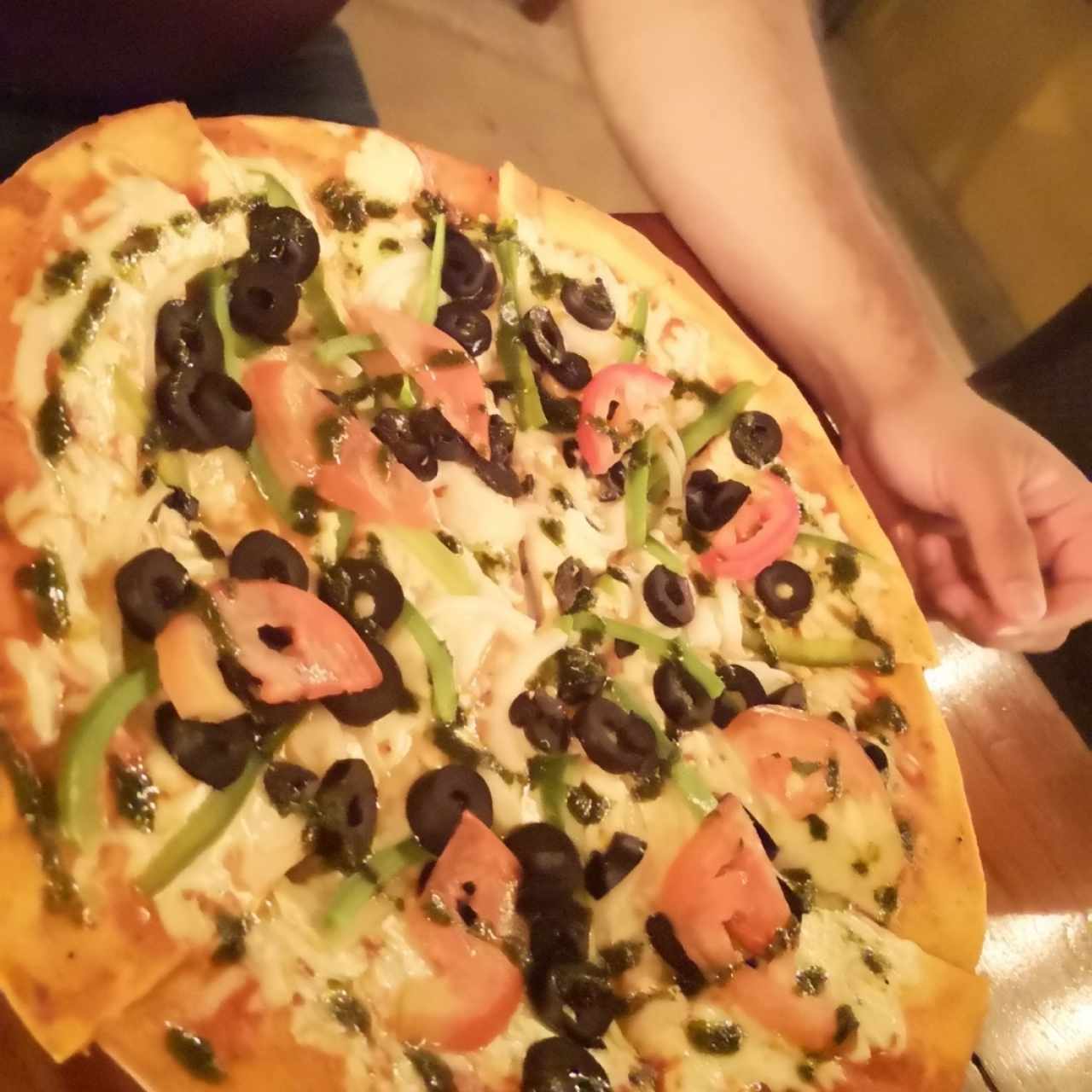 pizza vegetariana