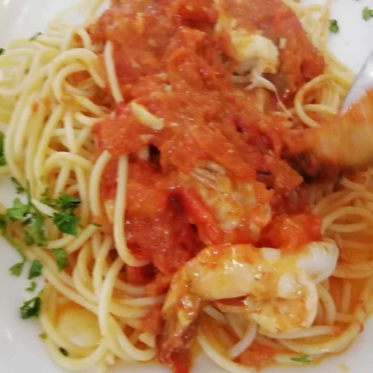 Pasta a la pescatore