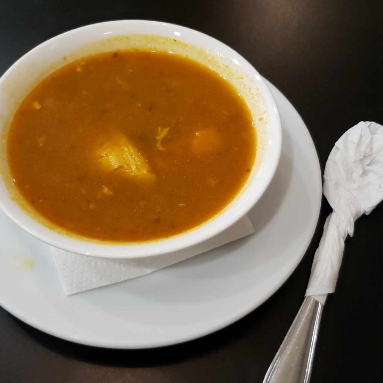 sopa de pollo