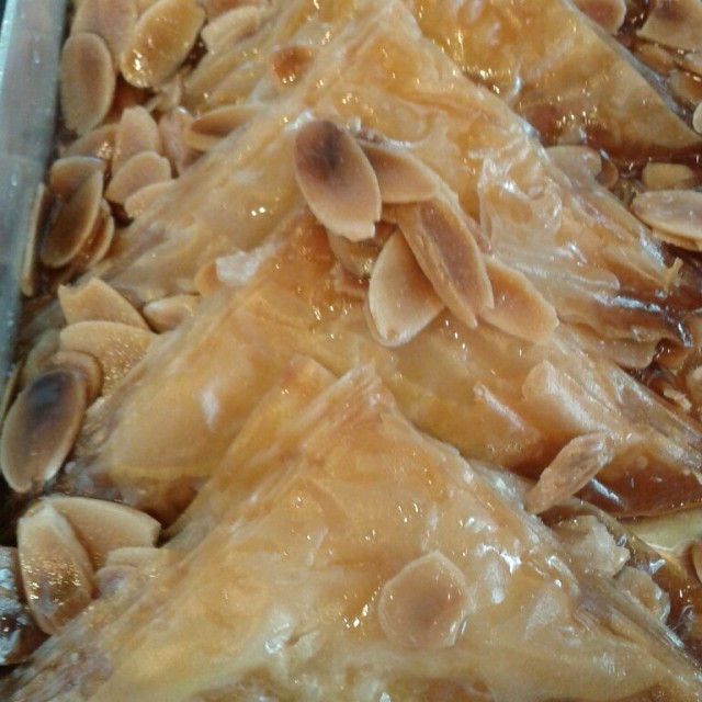 Baklava de almendras