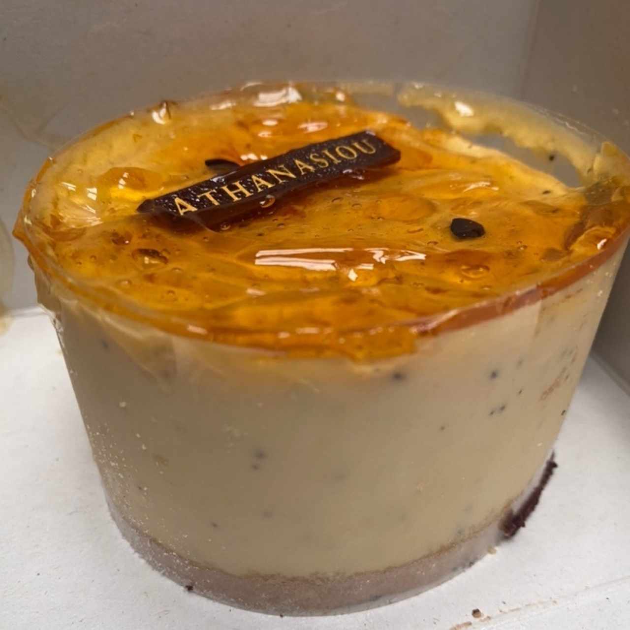 PATISSERIE - Cheesecake de Maracuyá