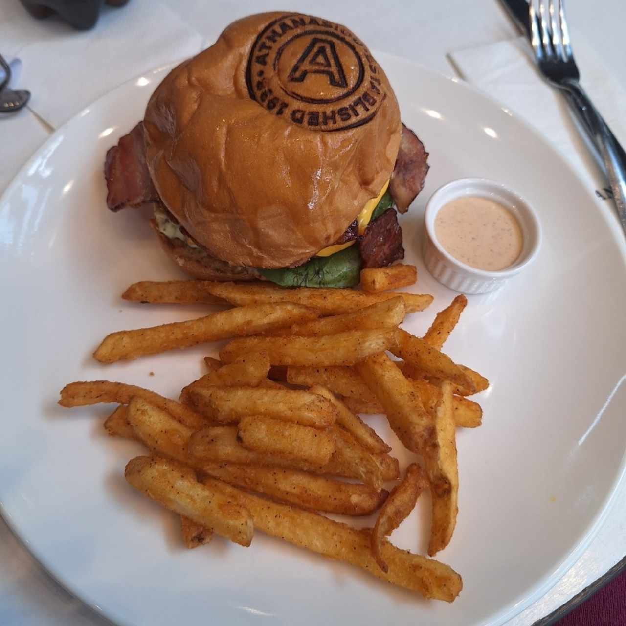 Almuerzo- beef burger