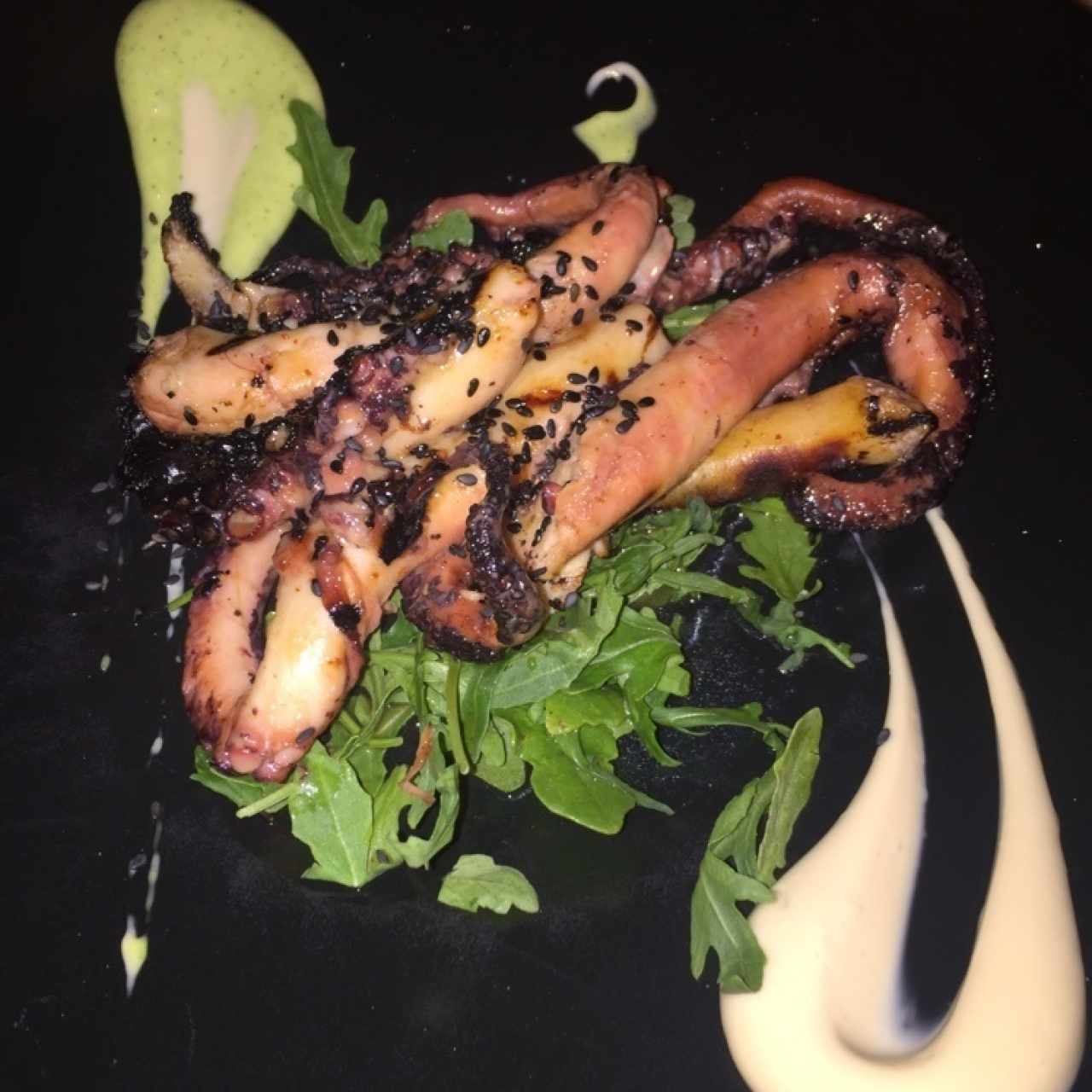 Pulpo a la parrilla