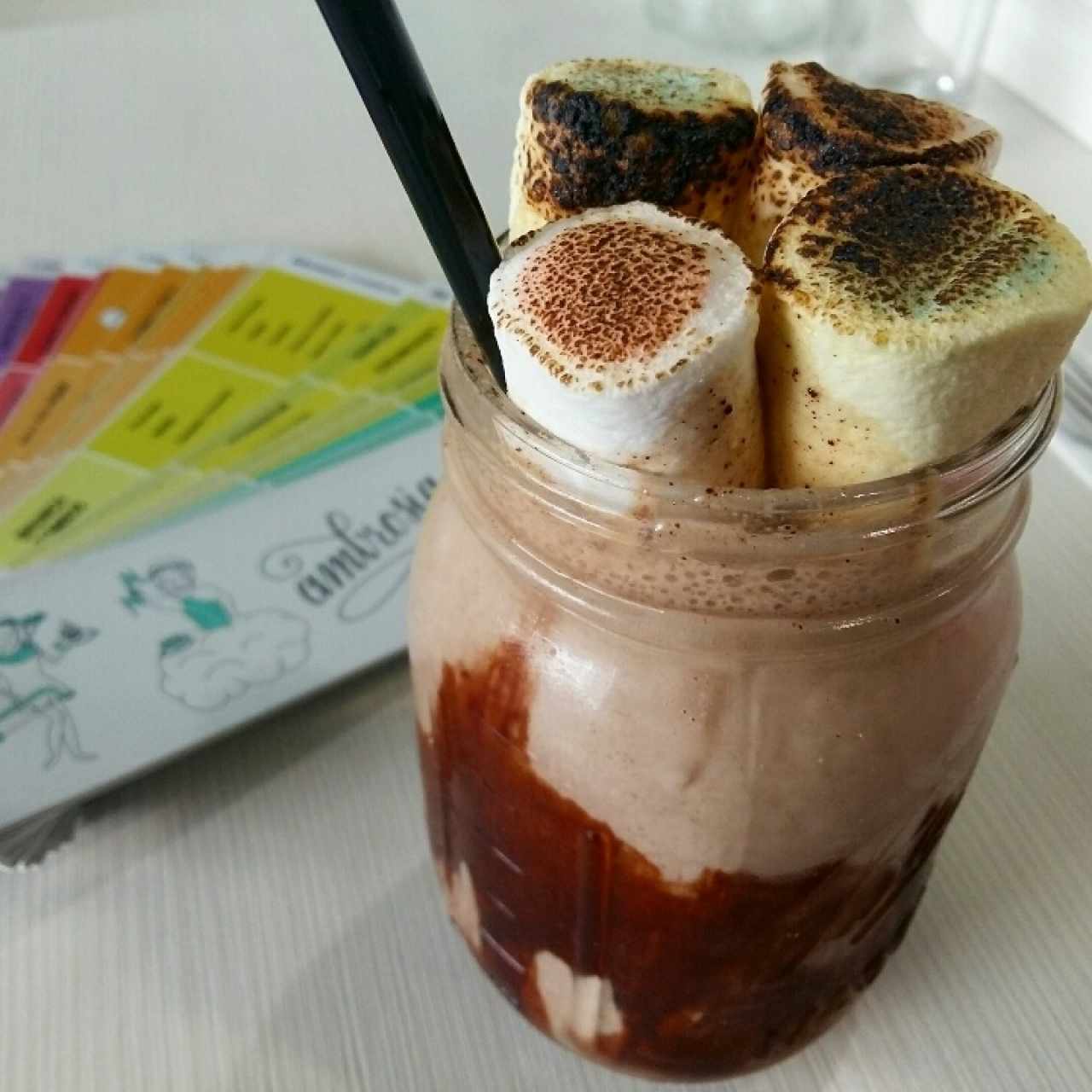 S'mores milkshake 