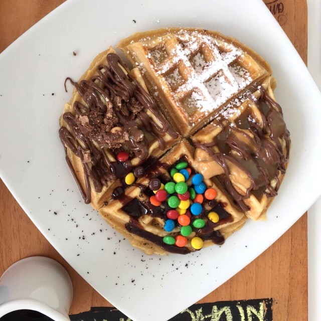 Waffles mixto