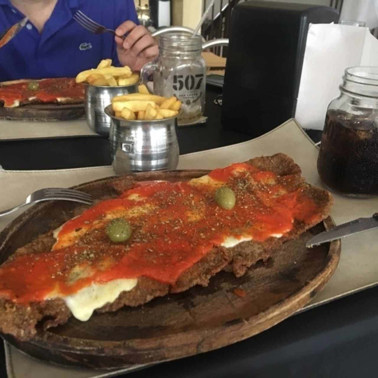 Milanesa Napolitana