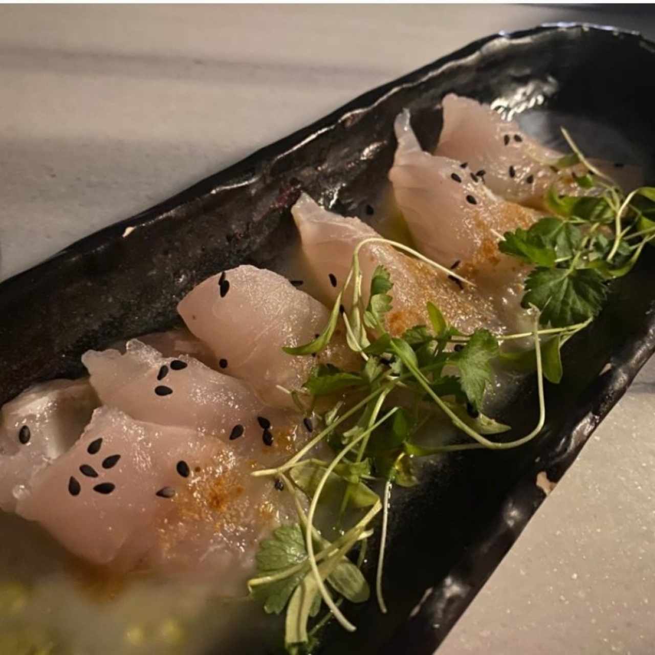 Crudos - Yellowtail Tiradito