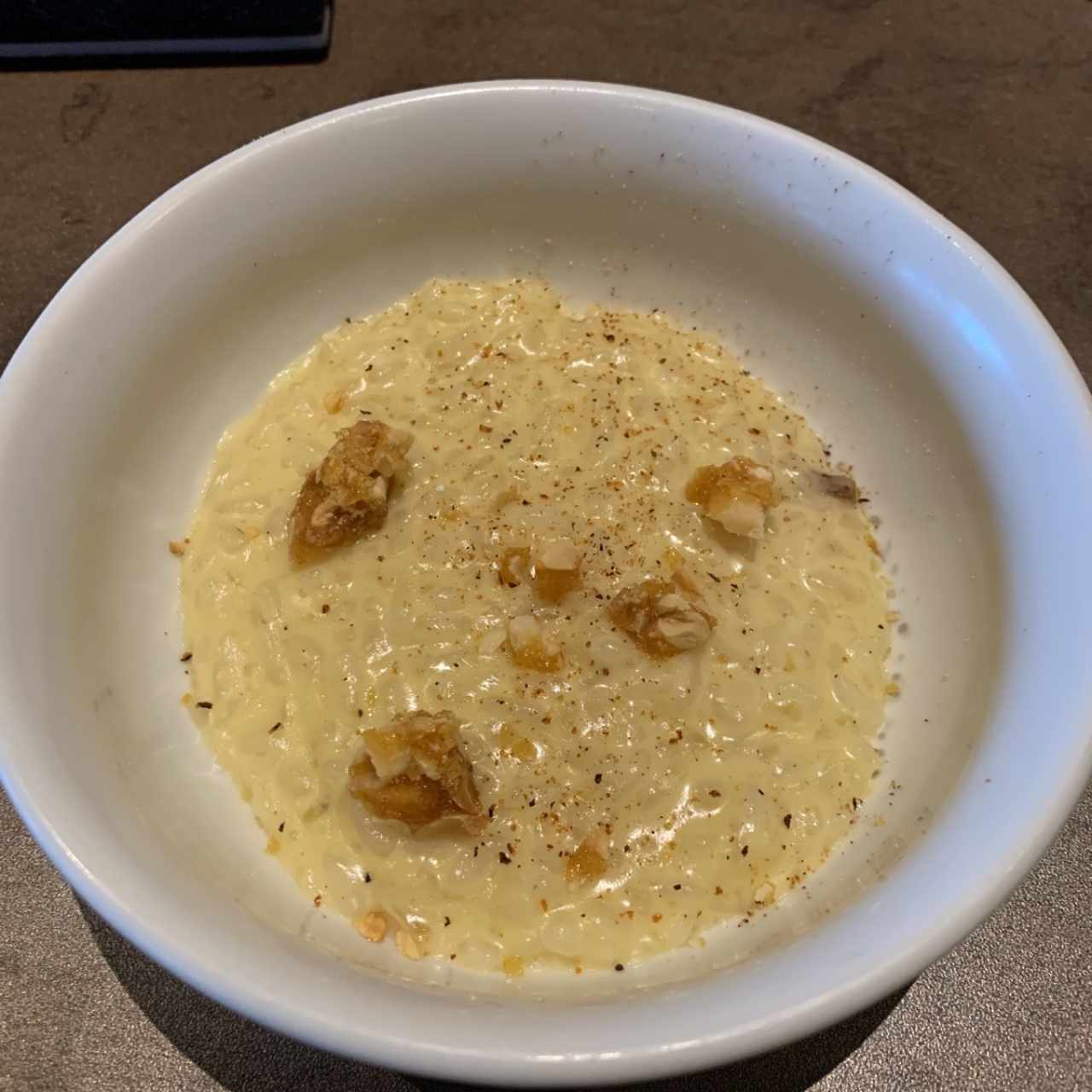 Risotto de nuez moscada