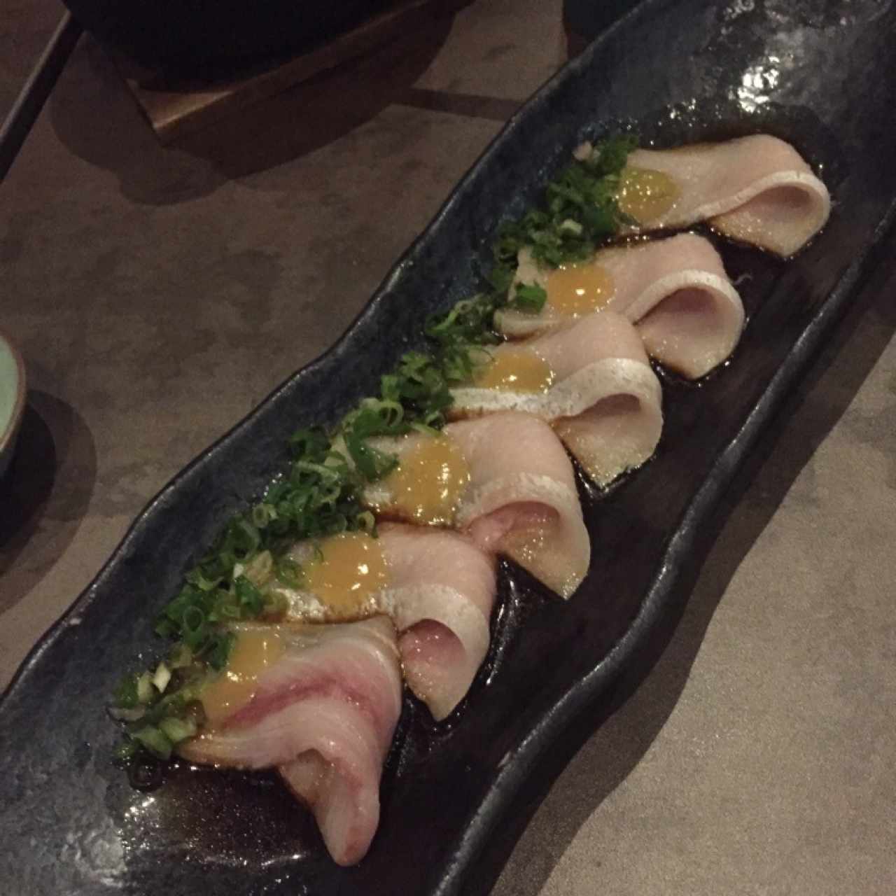 Crudos - Yellowtail tiradito