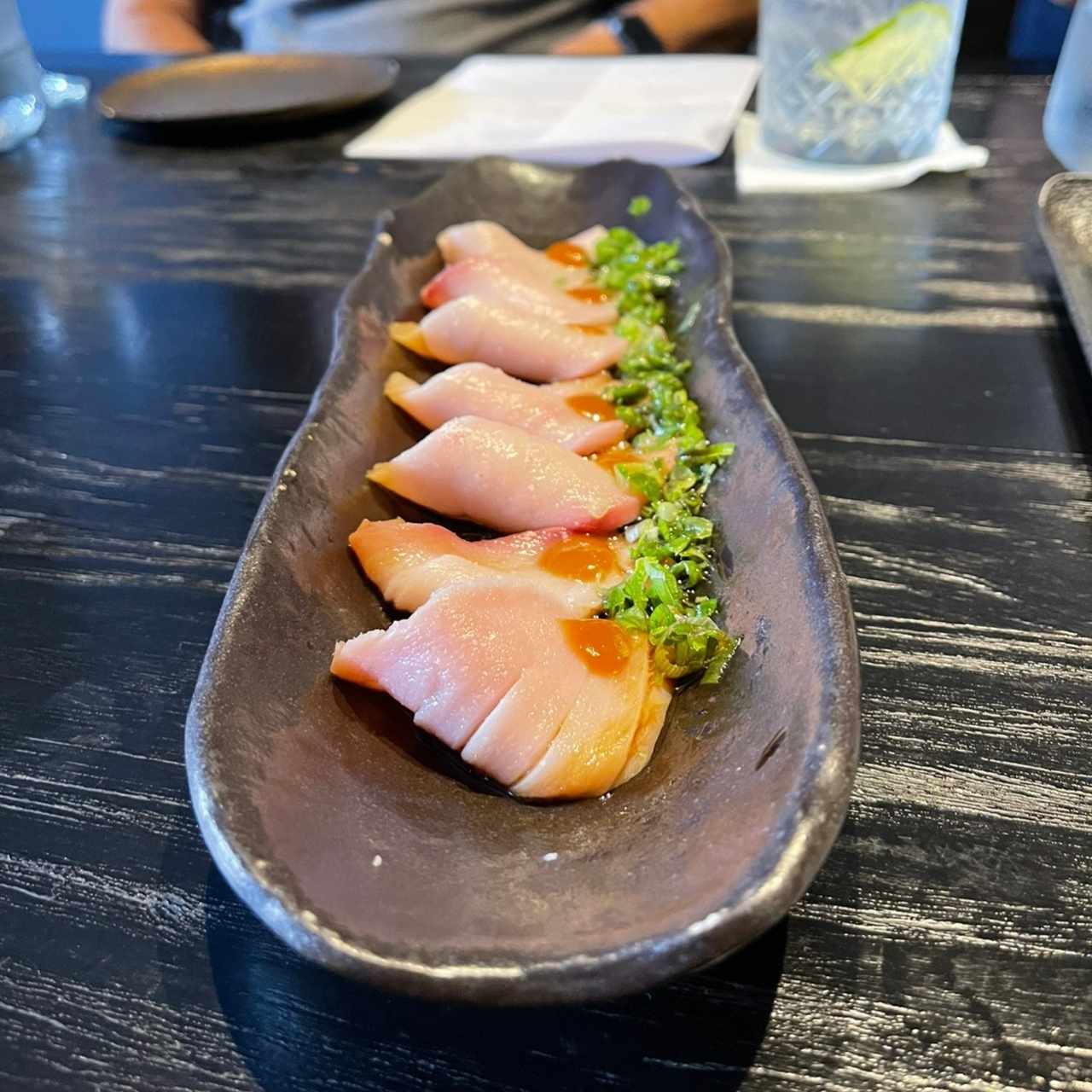 Crudos - Yellowtail tiradito