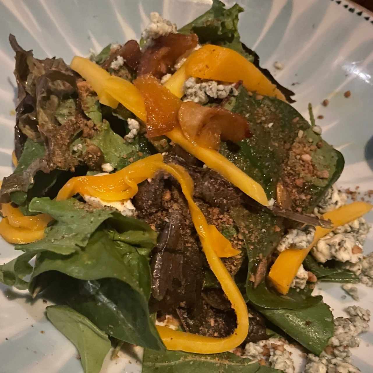 Ensalada de Mango y Roquefort