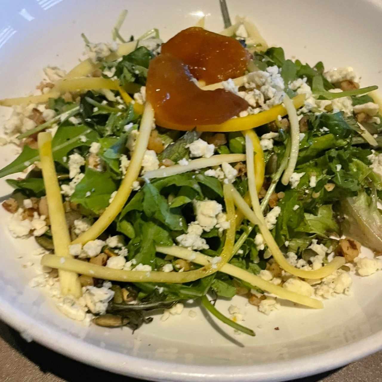 Ensalada de Mango y Roquefort