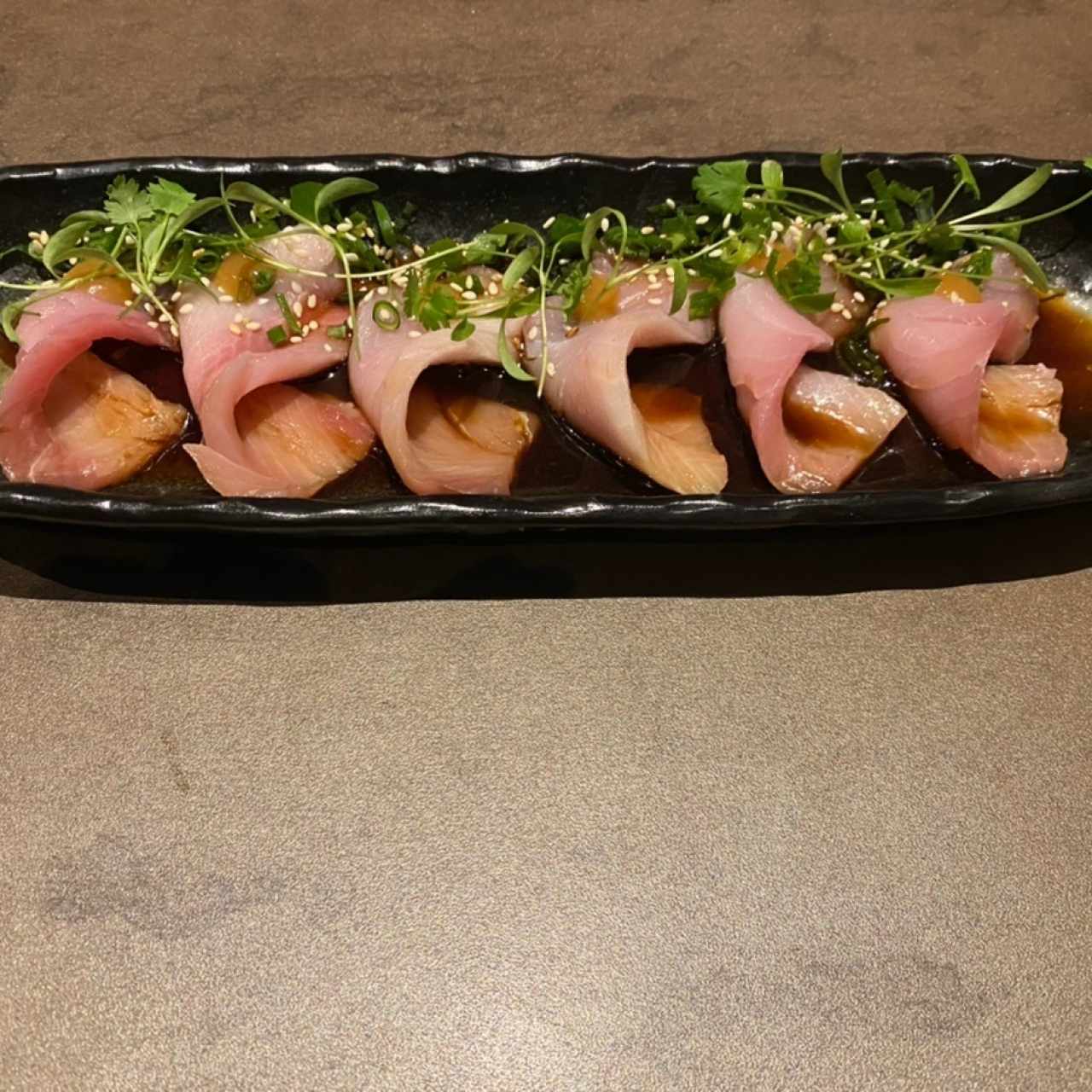 Crudos - Yellowtail tiradito