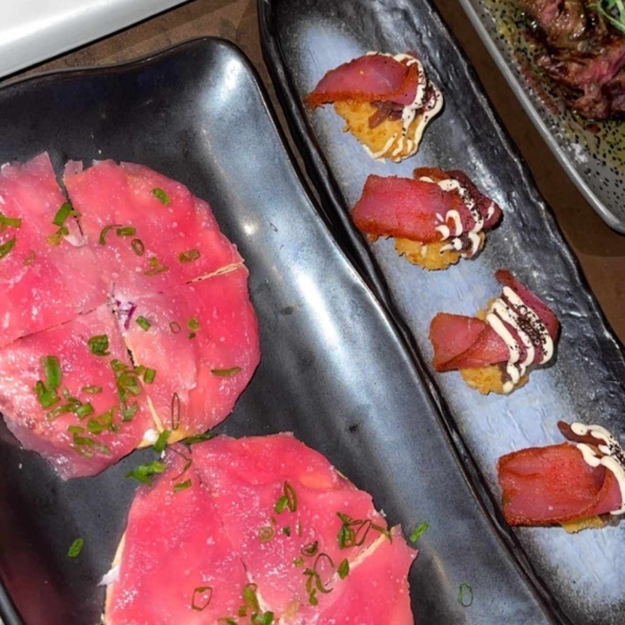 Sushi pizza