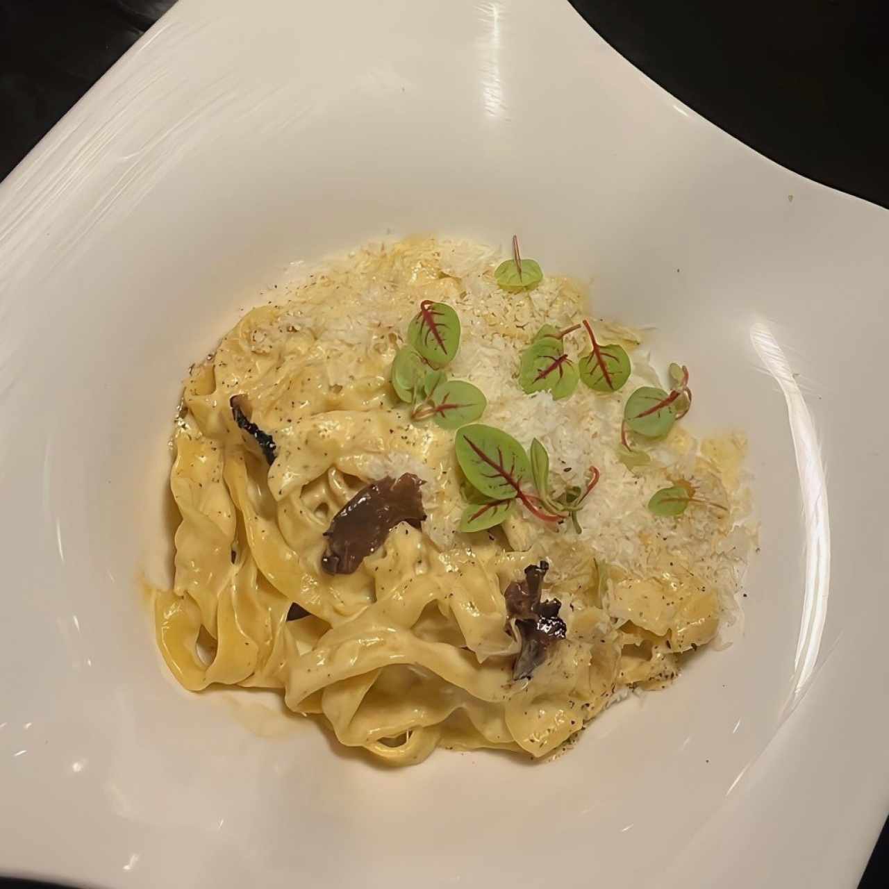 Tagliatelle cacio, Pepe e Tartufo