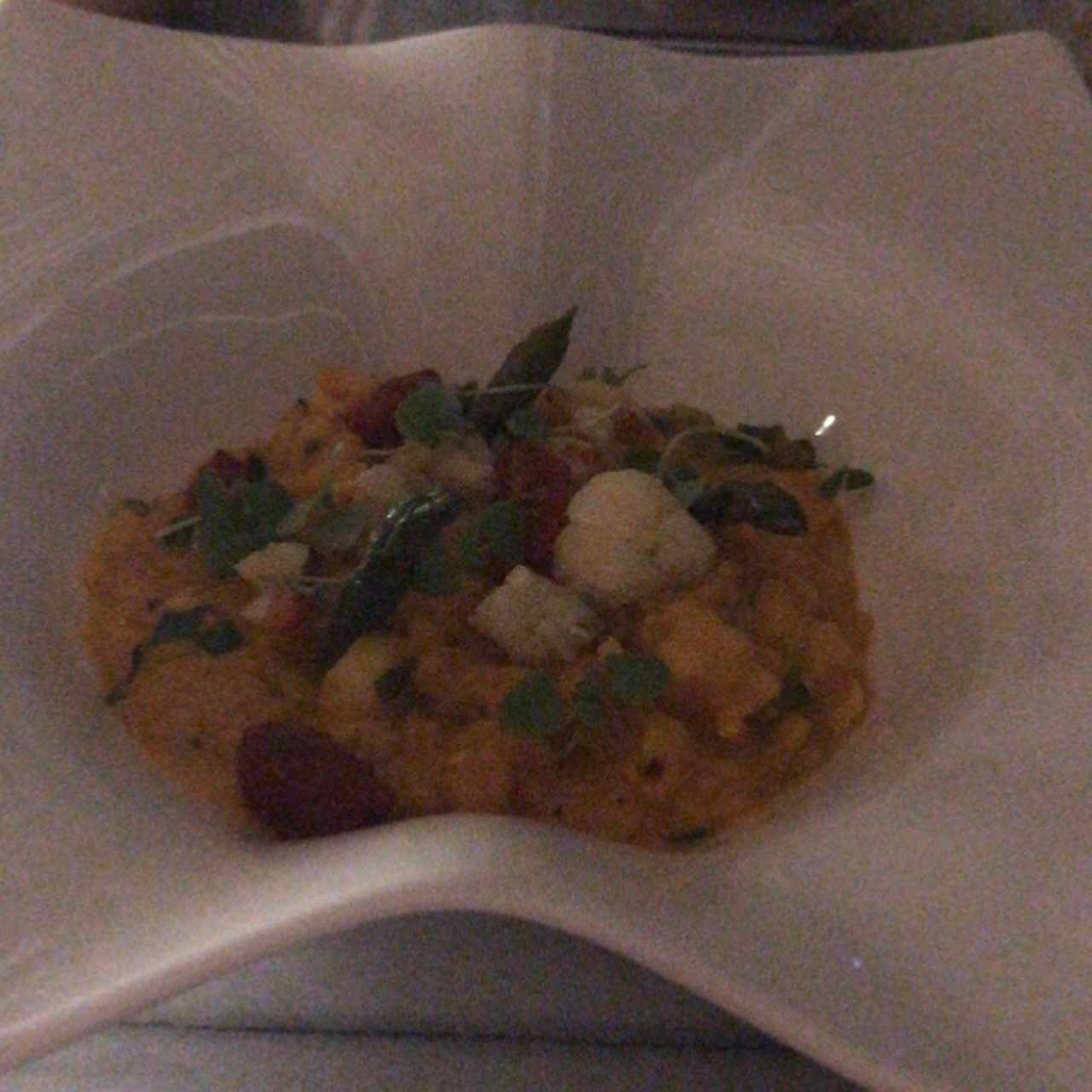 Risotto de langosta (solo en temporada)