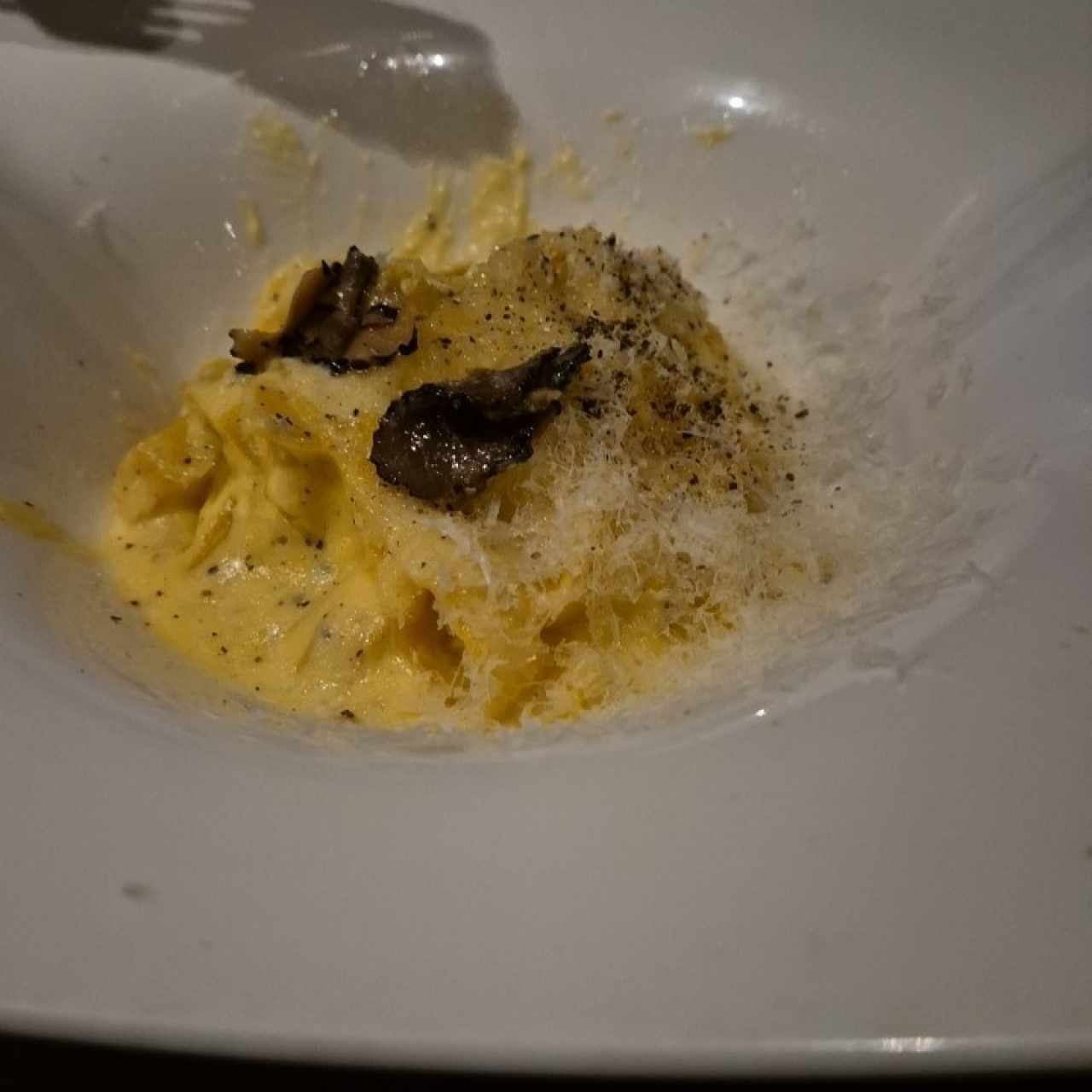 Tagliatelle Cacio, Pepe e Tartufo