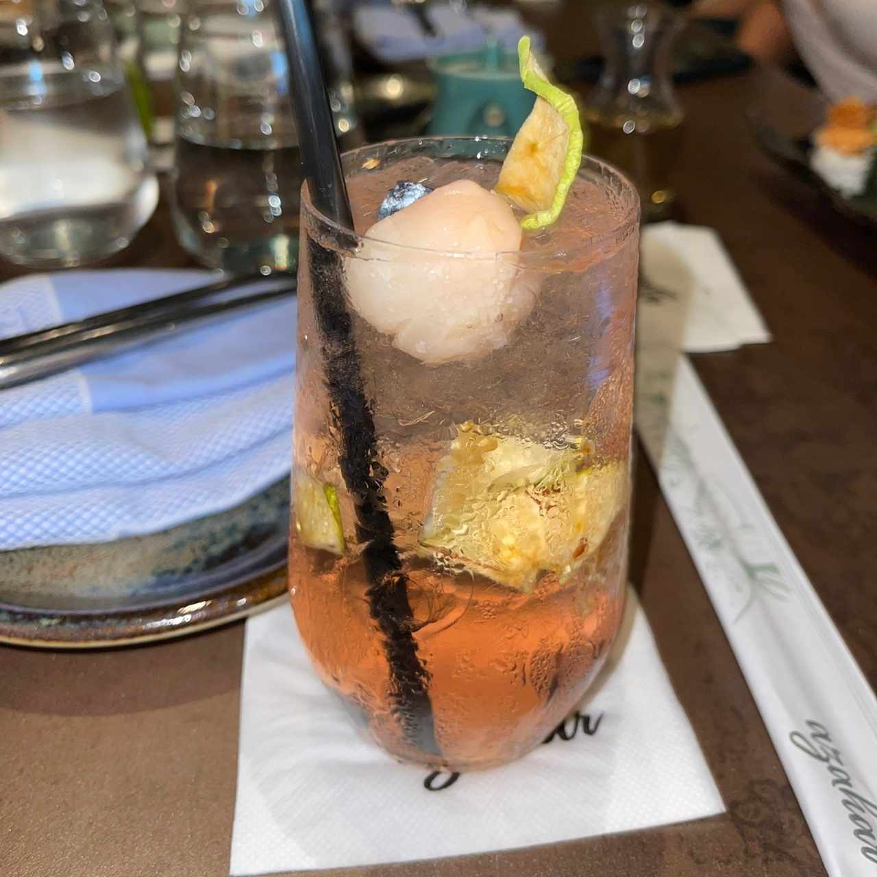 Sangria de vino rosado