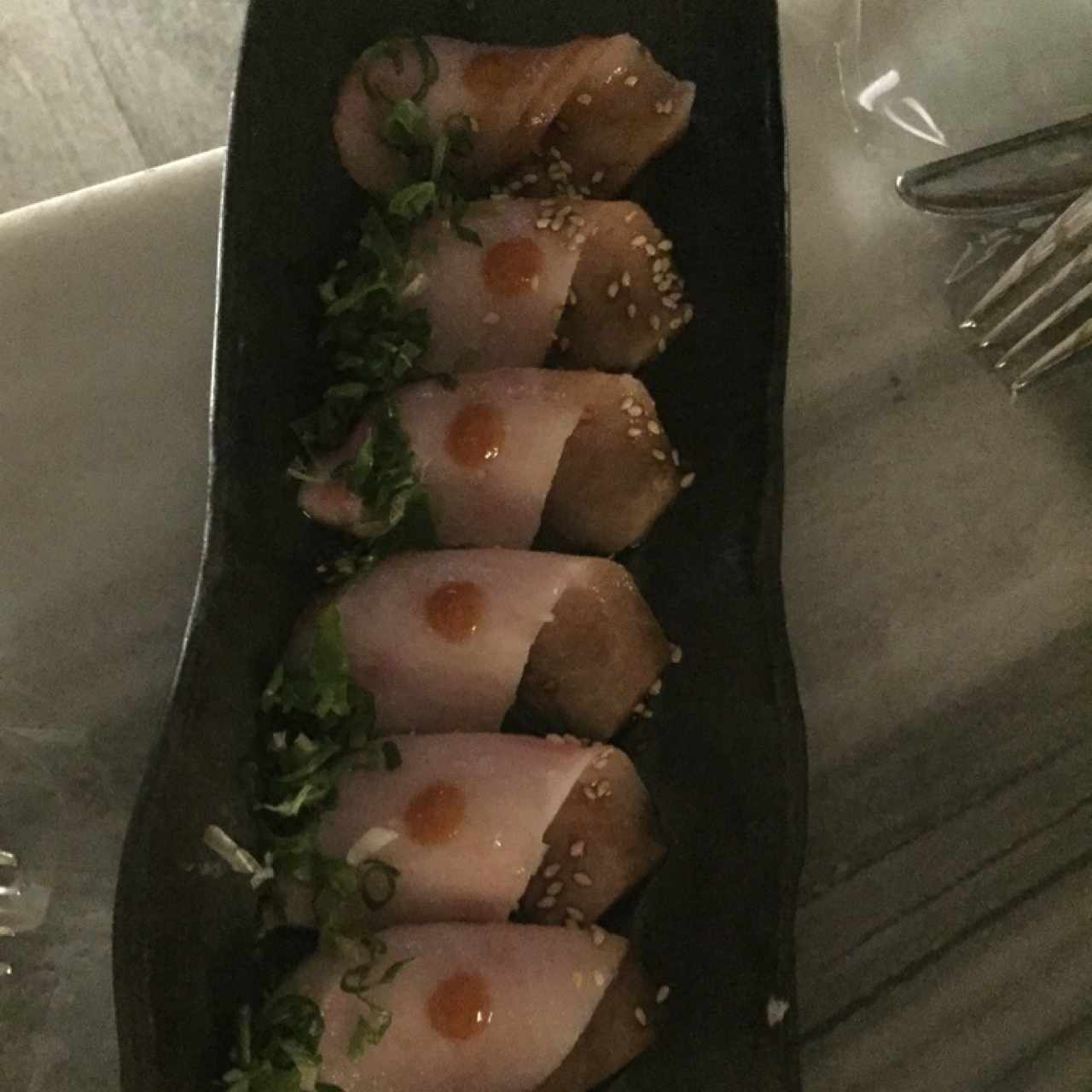 Crudos - Yellowtail tiradito