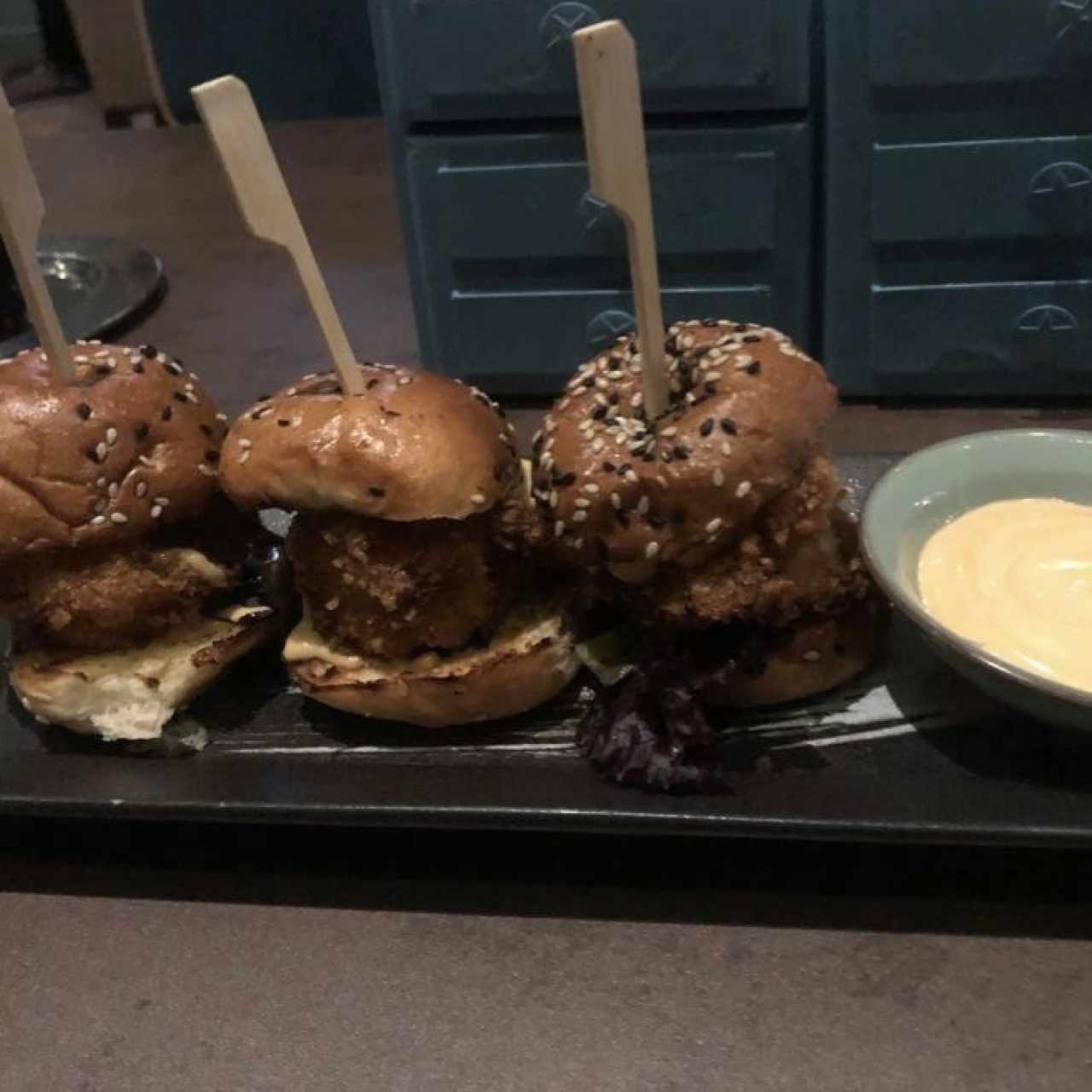 Rock Prawn Sliders