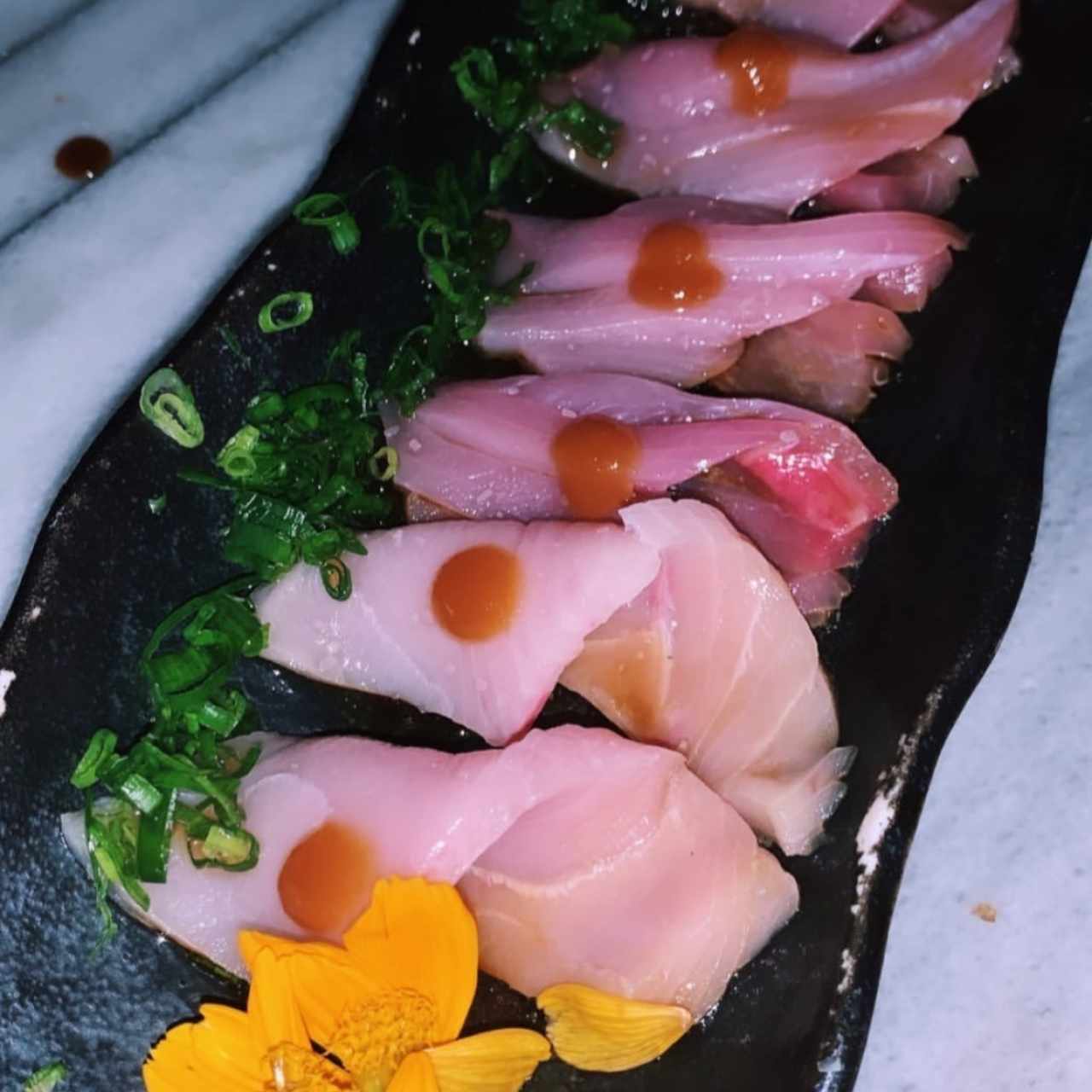 Crudos - Yellowtail tiradito