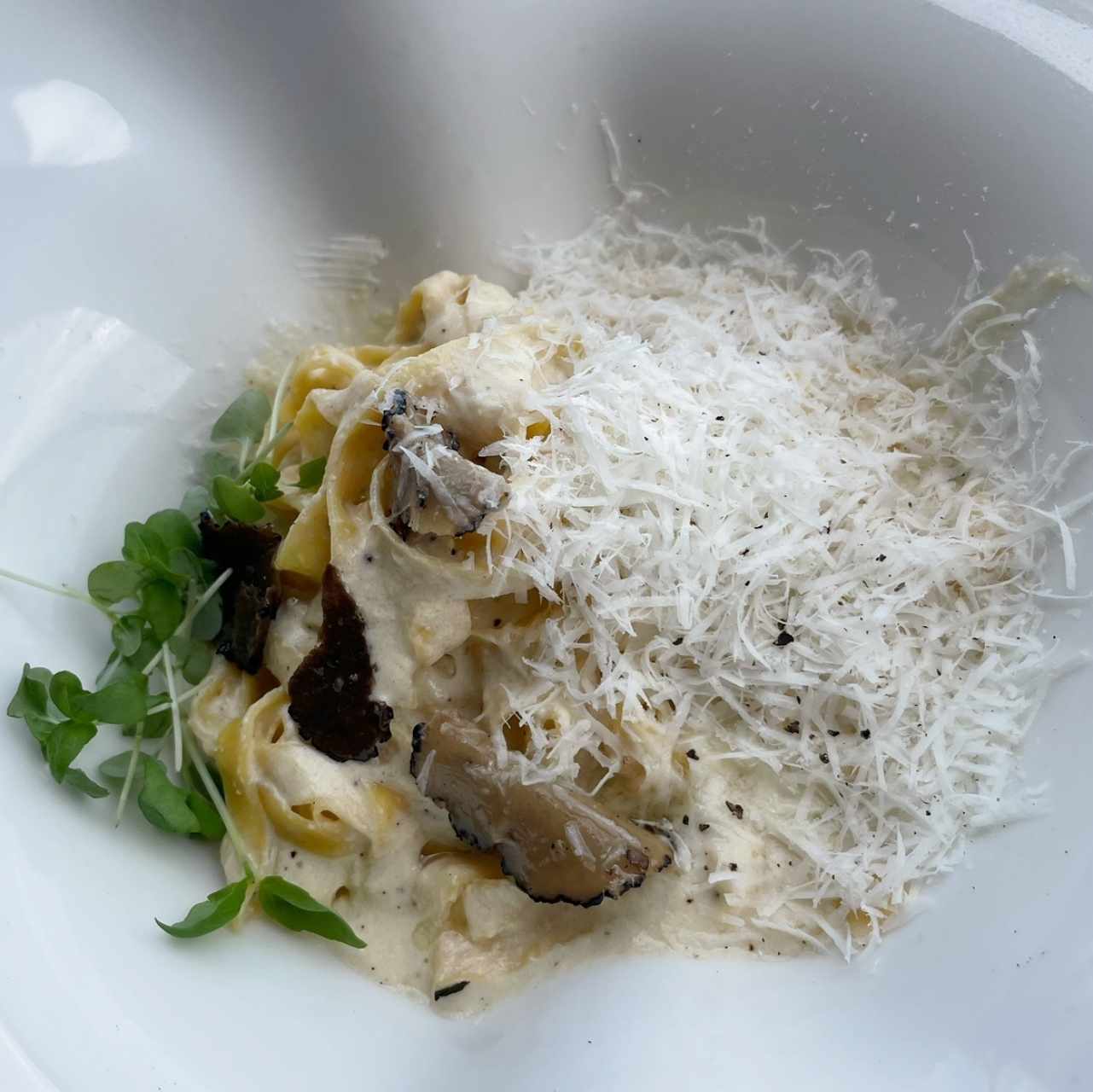 Tagliatelle Cacio, Pepe e Tartufo