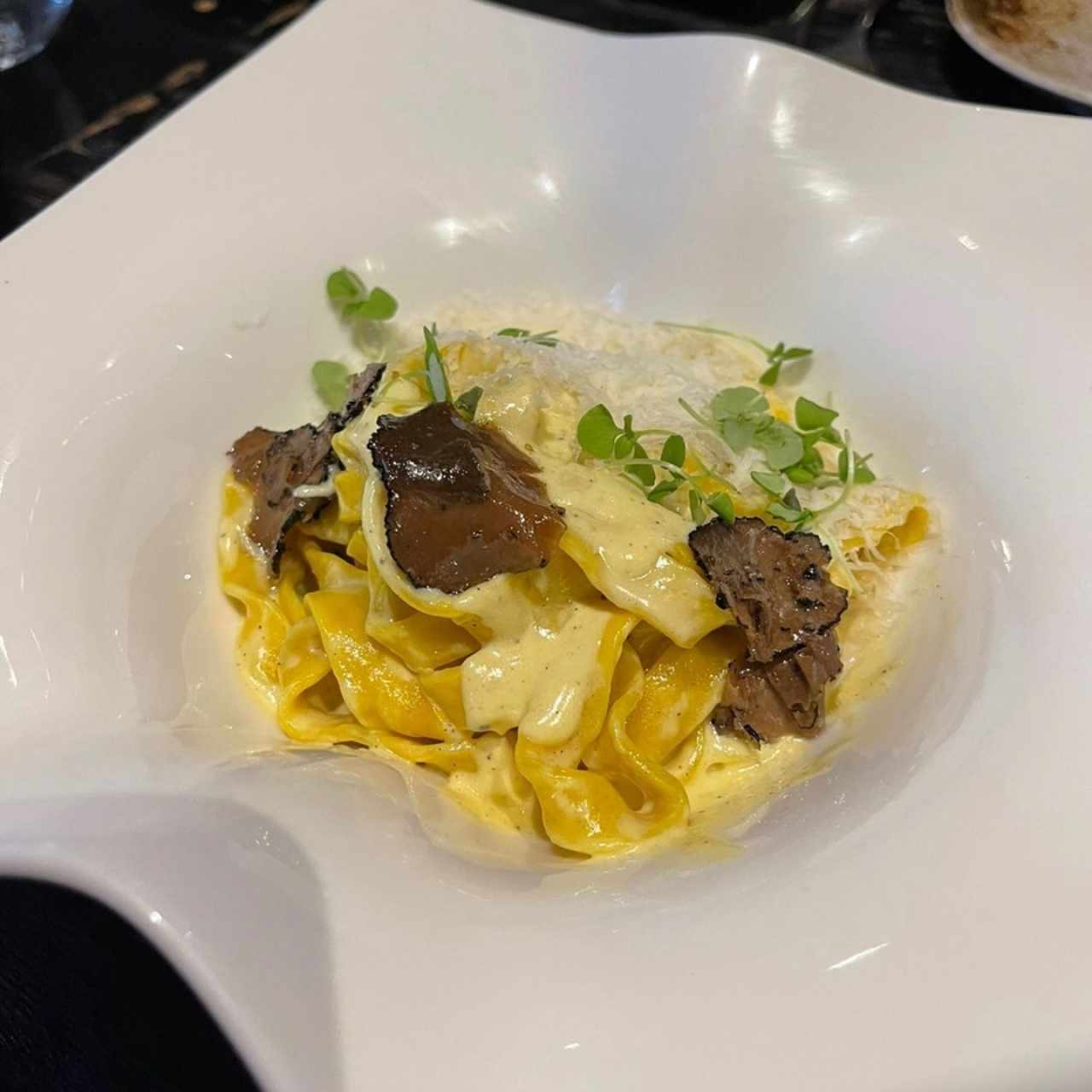 Tagliatelle cacio, Pepe e Tartufo