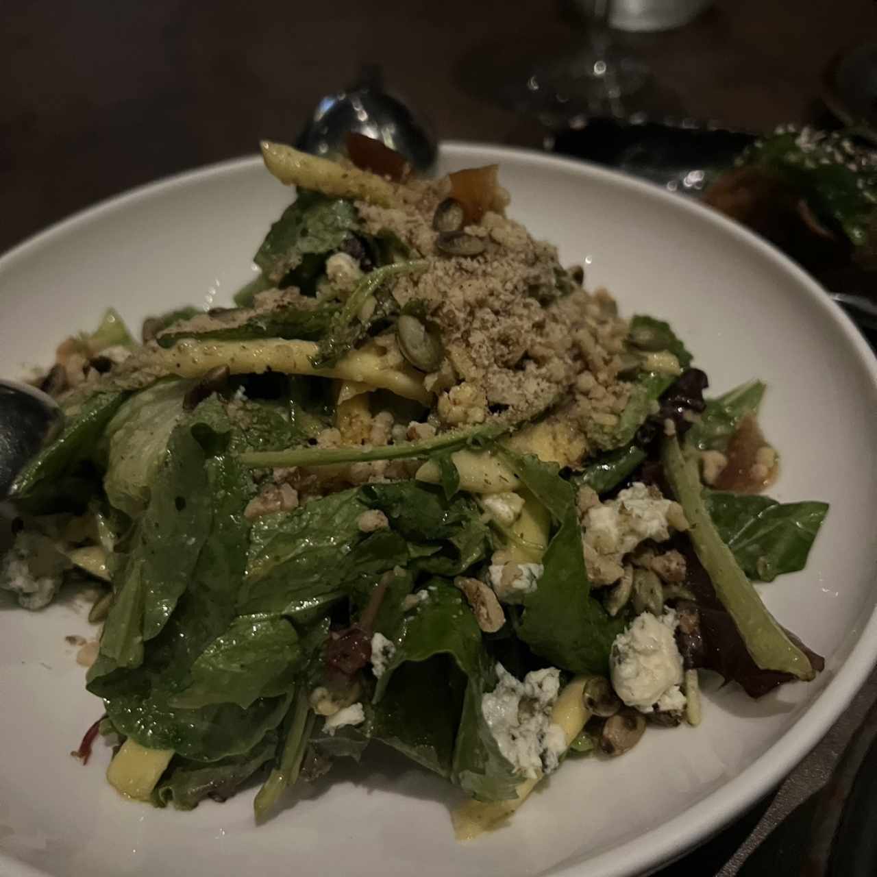 Ensalada de Mango y Roquefort