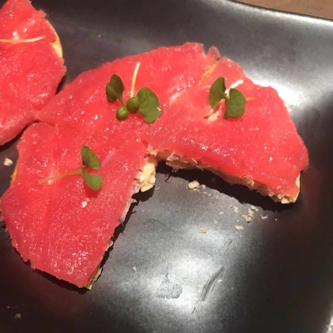 Para picar - Tuna pizza