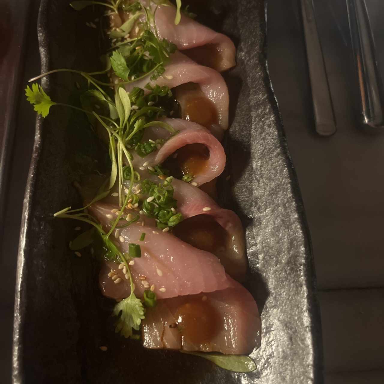 Crudos - Yellowtail Tiradito