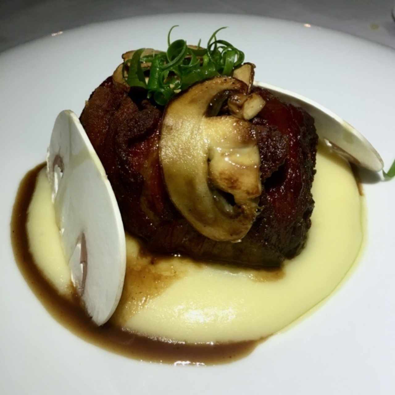 Filet mignon y aligot