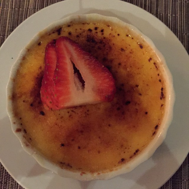 Creme Bruleé de dulce de leche