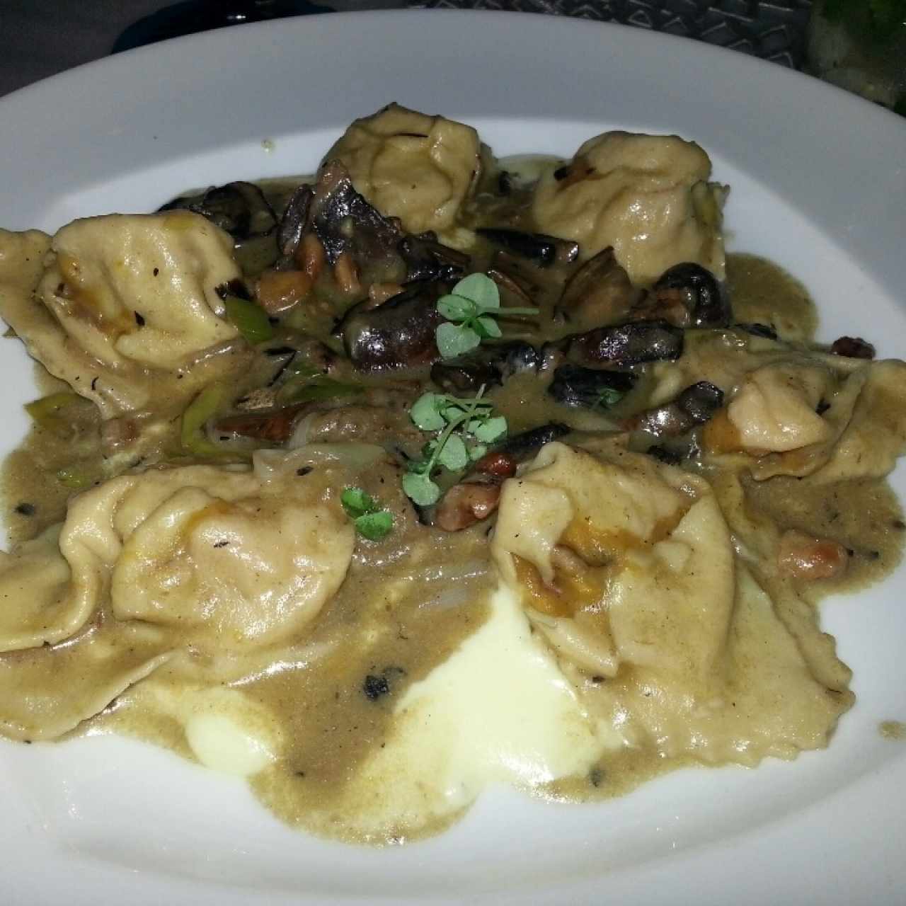 Tortelloni de zapallo